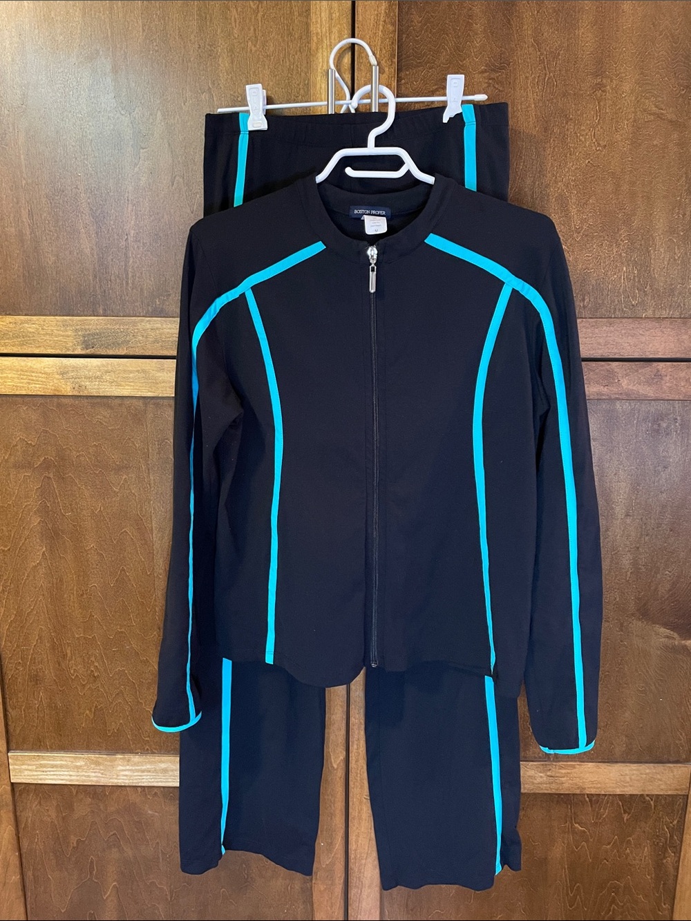Boston Proper Black Active Wear Set